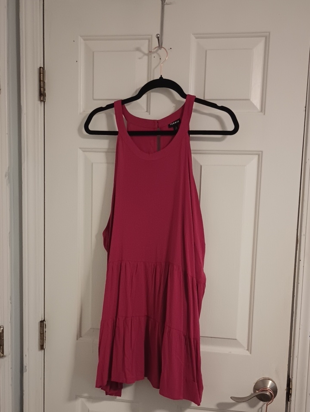 torrid Bright Fuchsia Sleeveless Tunic